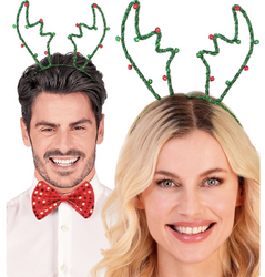 ZIELONA OPASKA ŚWIĄTECZNA RENIFERA