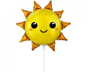 BALON FOLIOWY 14 CALI SŁONECZKO 35 CM