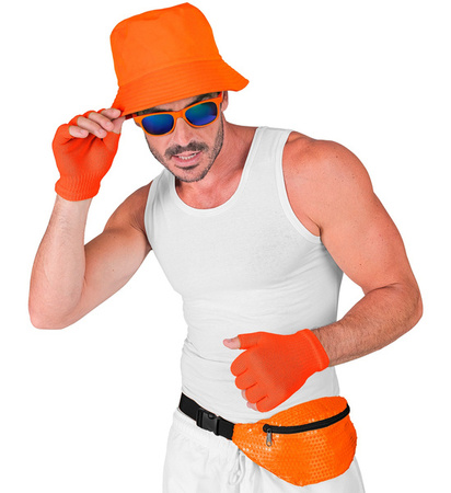 TOREBKA NERKA NEONOWA POMARAŃCZOWA 