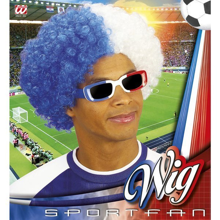 PERUKA AFRO KIBICA GRECJI