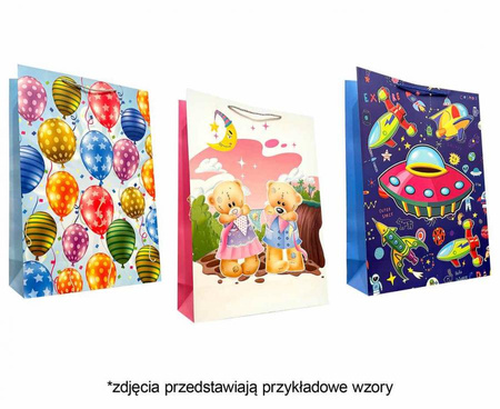 #PAK Torebka prezentowa JP0550 40x56x15 cm mix, 1 szt.