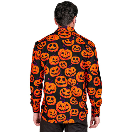 KOSZULA CZARNA W DYNIE