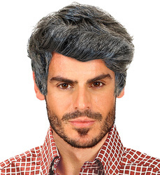 PERUKA MĘSKA RICK SIWA