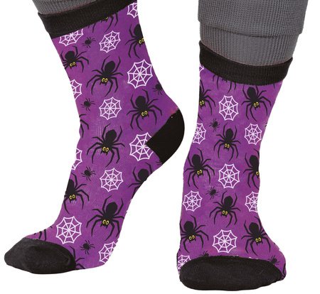 SKARPETKI HALLOWEENOWE PAJĄKI