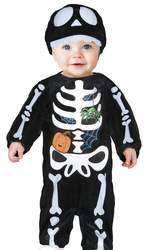 STRÓJ KOMBINEZON MAŁY SZKIELET