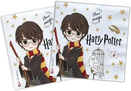 SERWETKI PAPIEROWE HARRY POTTER 33 CM 20 SZT 