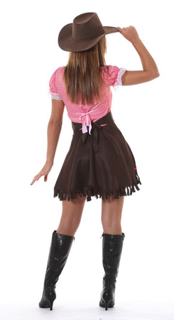 STRÓJ KOWBOJKI BRĄZOWY