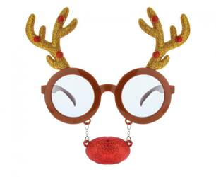 OKULARY RENIFER Z ROGAMI