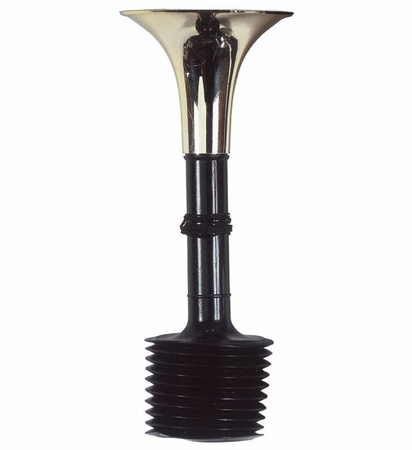 Pk 12 "GOLD METALLIC SOUNDING KLAXON TRUMPET"