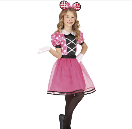 STRÓJ DZIECIĘCY RÓŻOWA MYSZKA 