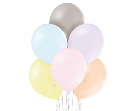 BALONY LATEKSOWE BELBAL PASTEL MIX 30 CM 100 szt.
