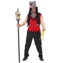 STRÓJ SZAMANA VOODOO CZERWONY