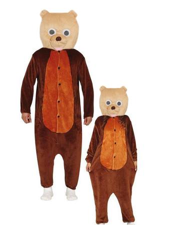 STRÓJ PLUSZOWEGO BRĄZOWEGO MISIA 2 EL.