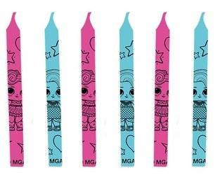 ŚWIECZKI LOL, 12 SZT.