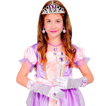 ZESTAW KSIĘŻNICZKI 6 EL FIOLETOWY 