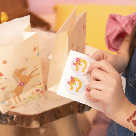 TOREBKI NA CUKIERKI KONIKI 6 SZT