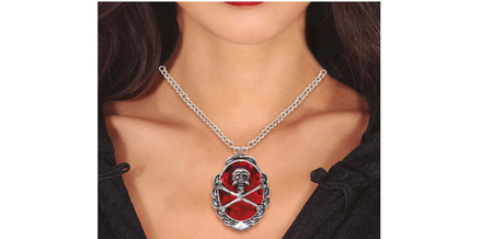 MEDALION PIRACKI CZERWONY