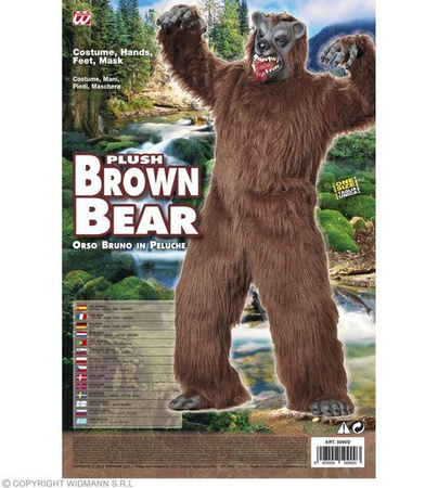 Strój Niedźwiedzia, Niedźwiedź, Miś, Karnawał