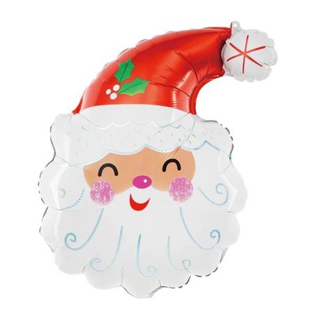 BALON FOLIOWY ŚWIĘTY MIKOŁAJ 62 x 42 cm