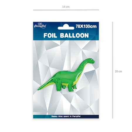 BALON FOLIOWY BRACHIOZAUR 78x130 CM
