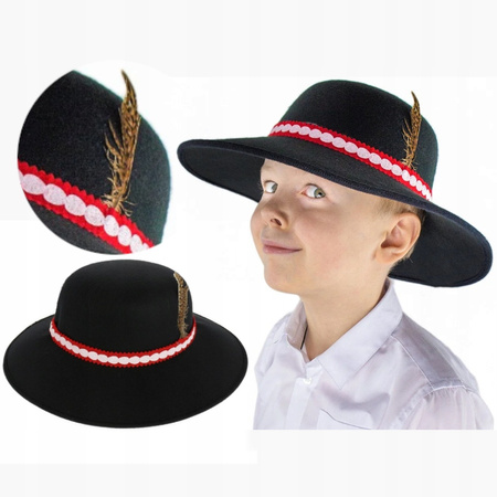 KAPELUSZ GÓRALA Z PIÓRKIEM