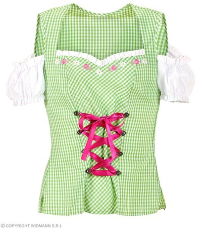 KOSZULA BAWARSKA ZIELONA