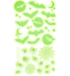 ŚWIECĄCE NAKLEJKI HALLOWEEN PAJĄKI