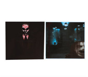 DEKORACJA NA OKNO HALLOWEEN 45 X 45 CM