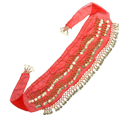 Pas Chusta Tancerki z monetami, Karnawał, Pasek