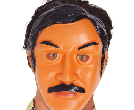 MASKA PLASTIKOWA HANDLOWCA Z KOLUMBII