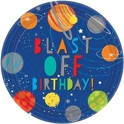 TALERZYKI PAPIEROWE KOSMOS 23 CM