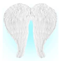 SKRZYDŁA ANIOŁA BIAŁE MAXI