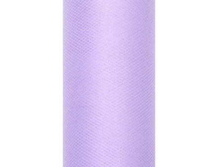 TIUL GŁADKI LILIOWY 15 cm x 9 m