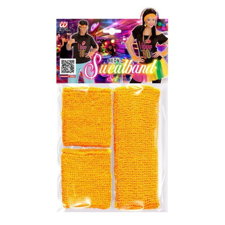 ZESTAW OPASEK POMARAŃCZOWYCH LATA 80