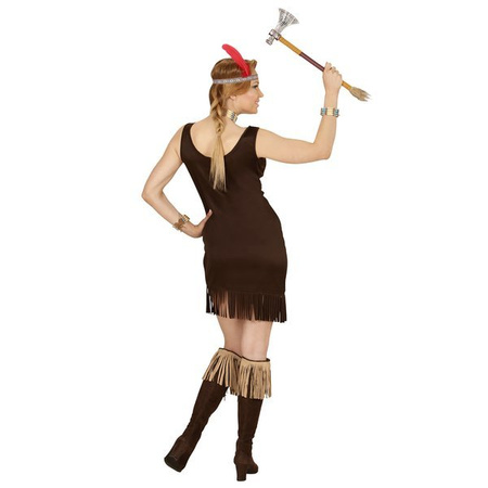 STRÓJ INDIANKI BRĄZOWO-BEŻOWY