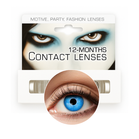 SOCZEWKI ROCZNE NATURALNE NIEBIESKIE A03