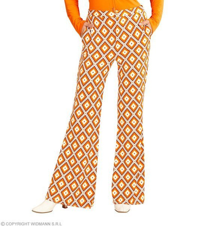 SPODNIE DAMSKIE W ROMBY