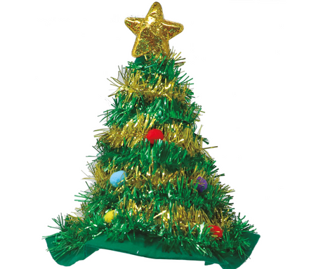 CZAPKA KOLOROWA CHOINKA