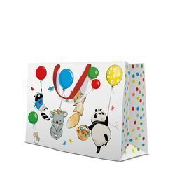 TORBA PREZENTOWA ANIMALS PARTY 34x27x13 cm