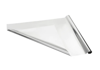 FOLIA DEKORACYJNA SATYNOWA SREBRNA 0.8 X 25 M