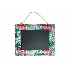 TABLICZKA METALOWA HAWAJE 30,5 X 24,5 CM