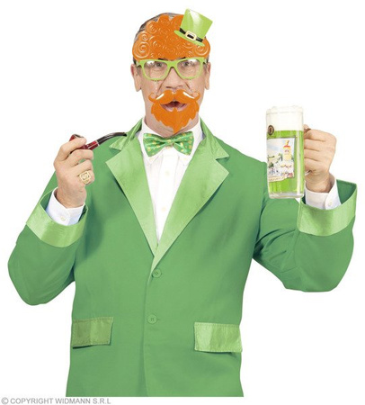 OKULARY Z BRODĄ I WĄSAMI ŚW. PATRYK