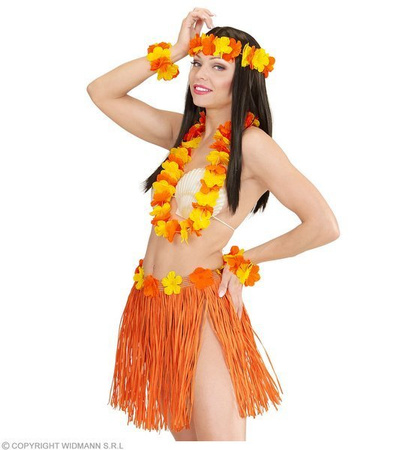 ZESTAW HAWAJSKI POMARAŃCZ