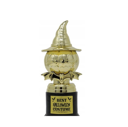 BEST COSTUME PRIZE TROPHY (PUMPKIN), 22 CM