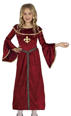 STRÓJ MAŁA ŚREDNIOWIECZNA DAMA 