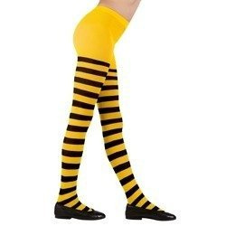 RAJSTOPY PASKI CZARNO-ŻÓŁTE