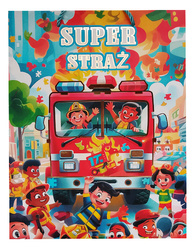 TORBA PREZENTOWA STRAŻ POŻARNA WÓZ 26 X 32 X 10 CM