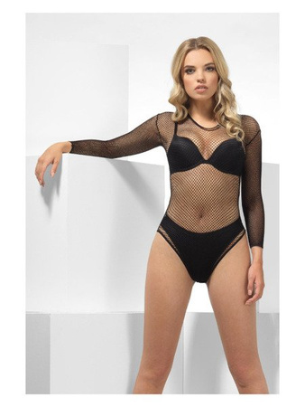 Body Siatka z długim rękawem, bielizna, dopasowany