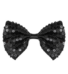 MUCHA CZARNA CEKINOWA