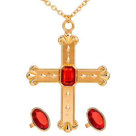 ZESTAW BIŻUTERII KARDYNAŁ